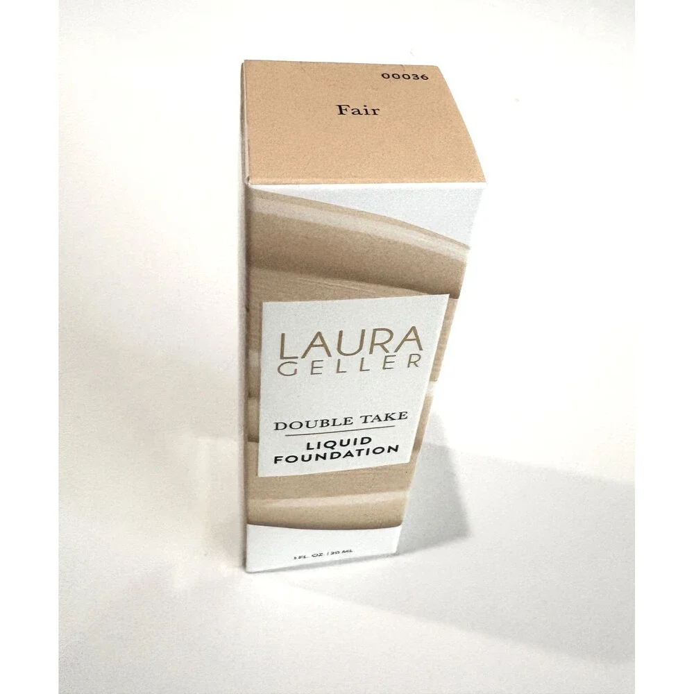 Laura Geller Double Take Liquid Foundation Fair 1oz NEW Sealed